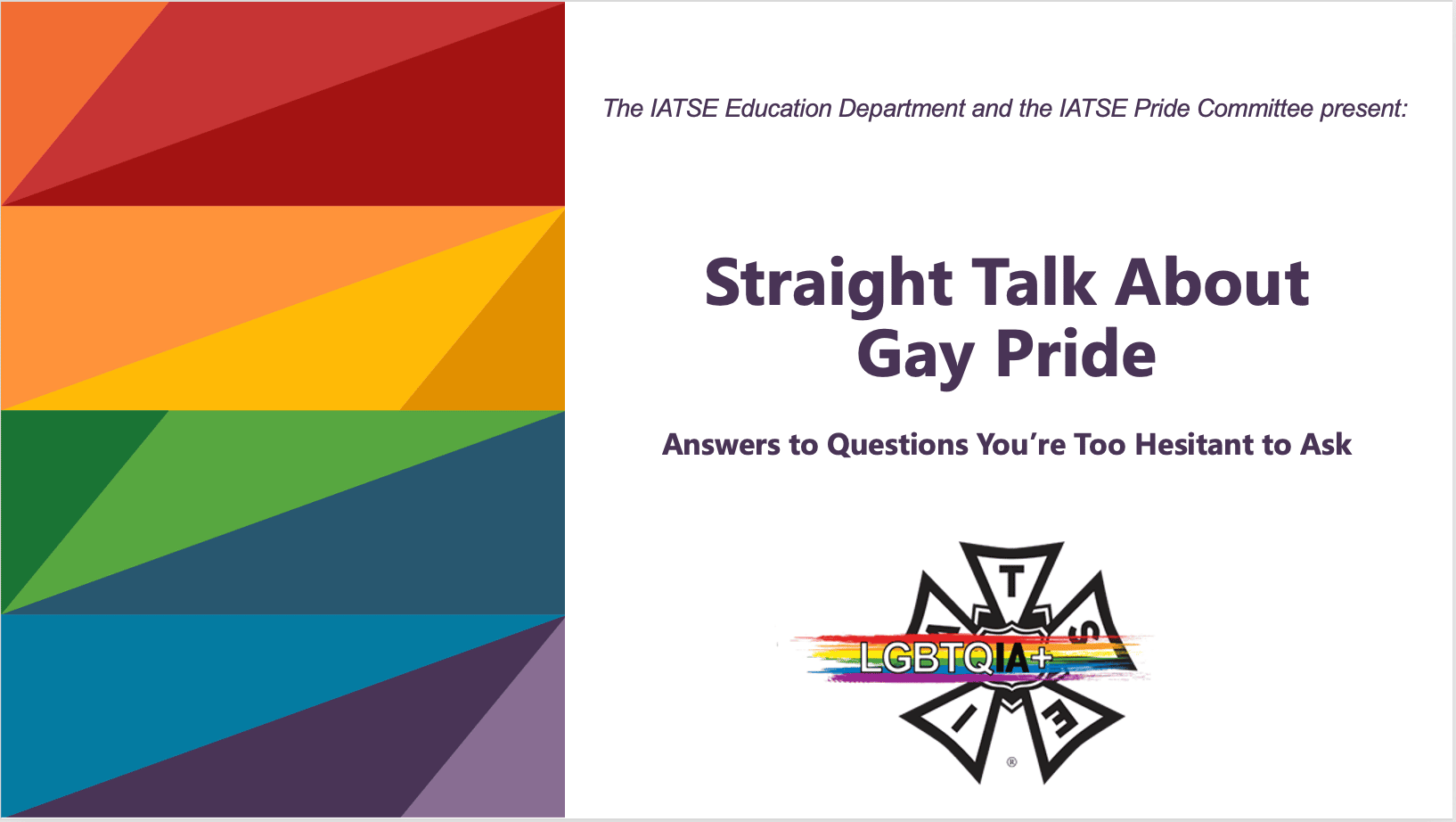 Straight Talk Webinar